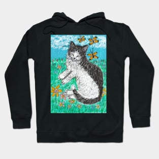 Tuxedo cat Hoodie